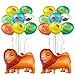 Decorazione di Compleanno Palloncini Leone Palloncini Compleanno Re Leone Foil Palloncini per Bambini Decorazione di Compleanno