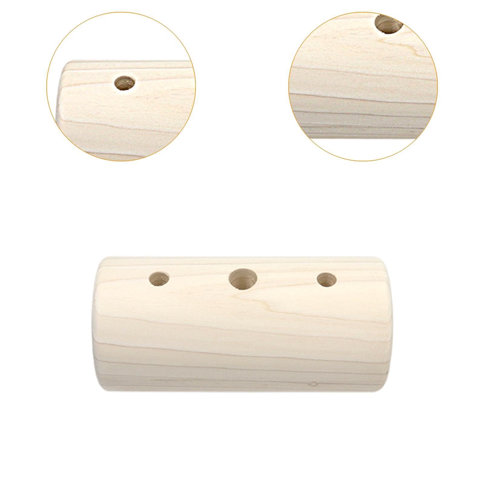 Vaveren Fingerboard for Climbing Grip Development Equipment for Indoor Use, Boxwood 18cmx8.8cm