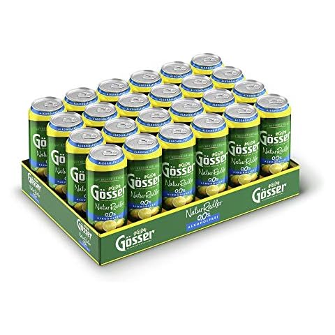 Gösser Natur Radler Alkoholfrei Dose Biermischgetränk EINWEG (24 x 0.5 l) Cover