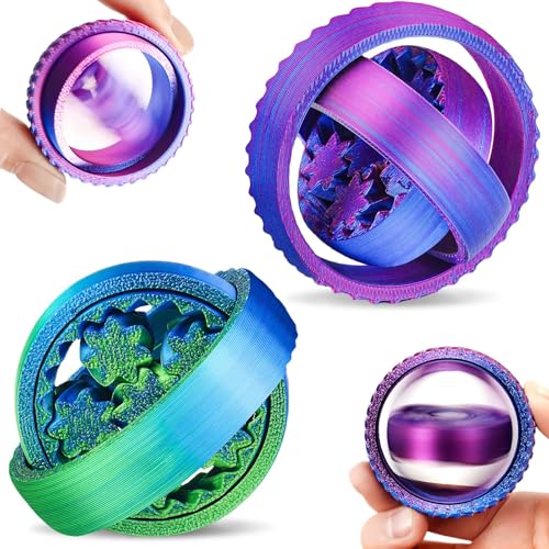 Fidget Spinners for Kids & Adults 2 Pack, Stress Relief Toys