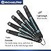 MichaelPro 5-Piece Ultra Low Profile Offset Screwdriver Set, Slim Profile Angled Screwdrivers, Star Driver | T20, T25, T27, T30, T40 | MP002029
