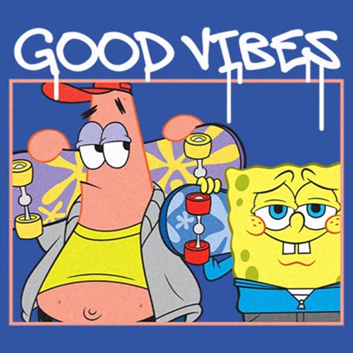 Boy's Spongebob Squarepants Good Vibes Best Friends T-Shirt2