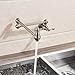 Wall-Mounted Pot Filler Kitchen Tap, Foldable Tap, Stretchable, Double-Joint Swivel Arm
