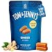 Tom & Jenny's Sugar Free Soft Caramels - Keto Diet - Sweetened with Xylitol and Maltitol (Ginger Caramel, 1-pack)