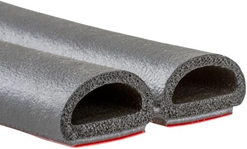 Steele Rubber Products - 90-3521-372 - Marino - Media Redonda Doble Hueca de 38" con Peel-N-Stick - Se vende como una tira de 15 pies