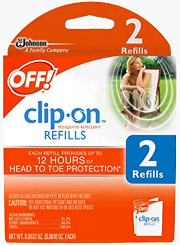 OFF! Clip-On Mosquito Repellent Refills 2 Refills