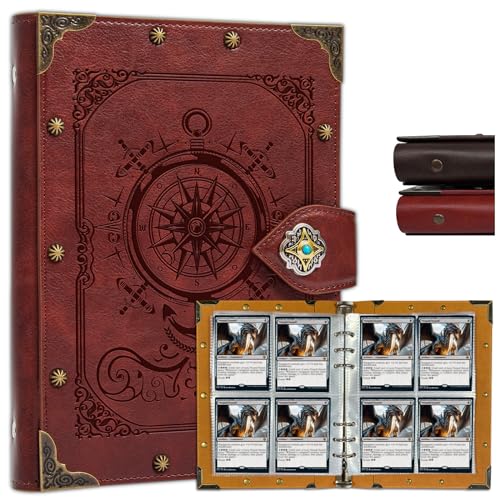 Image of DUROTAN 240 Card Binder-4 Pocket Pages | For TCG Storage Portfolio,Compatible with MTG,Comic Trading Collectible Card,Basketball Card and Sports Card