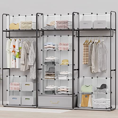 Homidec Closet Organizer, 9-Cube Closet Organizers And Storage, Portable Closet Storage Shelves, Closet Organizers And Storage Shelves, Clothes Storage Organizer For Garment Racks, Closet, Wardrobe #TOP3