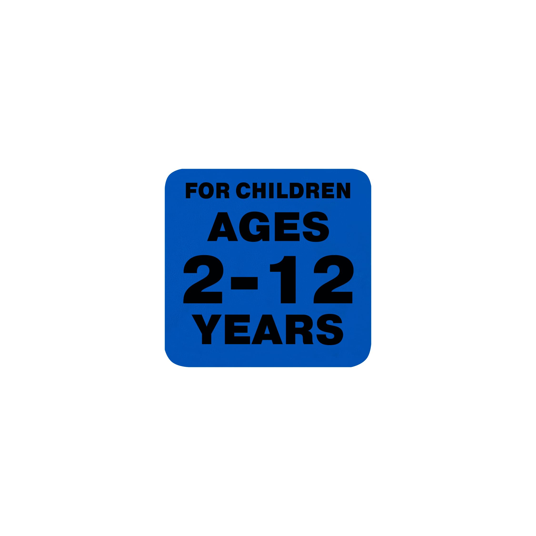 American Swing Playground Warning Label - 2-12 Years