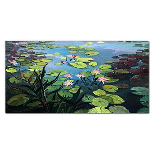 Photo sur verre de fleurs 100x50cm pour masquer un mur vide avec élégance et couleur