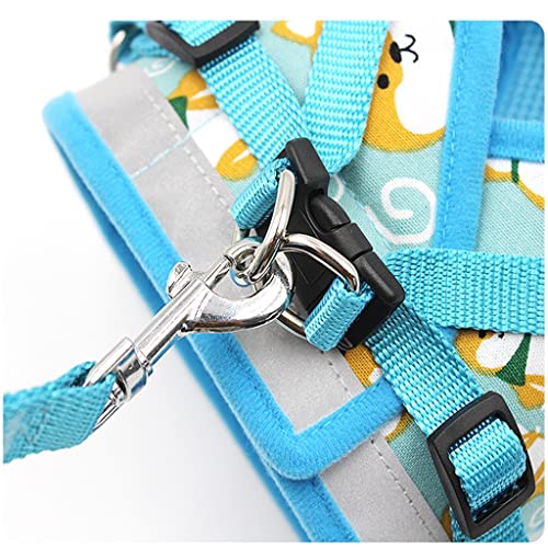 Doux Pet Chien Harnais Gilet Pas de Traction Réglable Chihuahua Chiot Chat Harnais Laisse Ensemble pour Petit Moyen Chiens Manteau