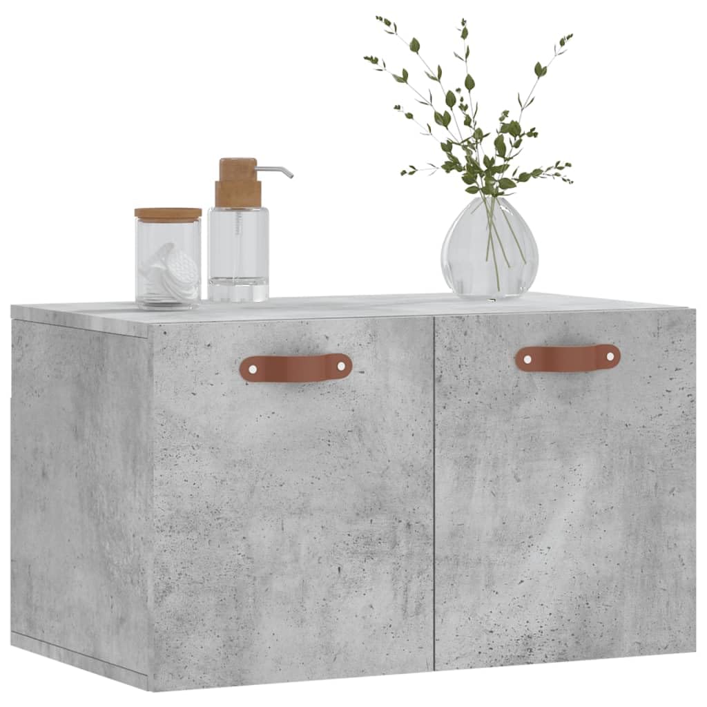 Szafka ścienna szary beton 60 x 36,5 x 35 cm drewno wielowarstwowe