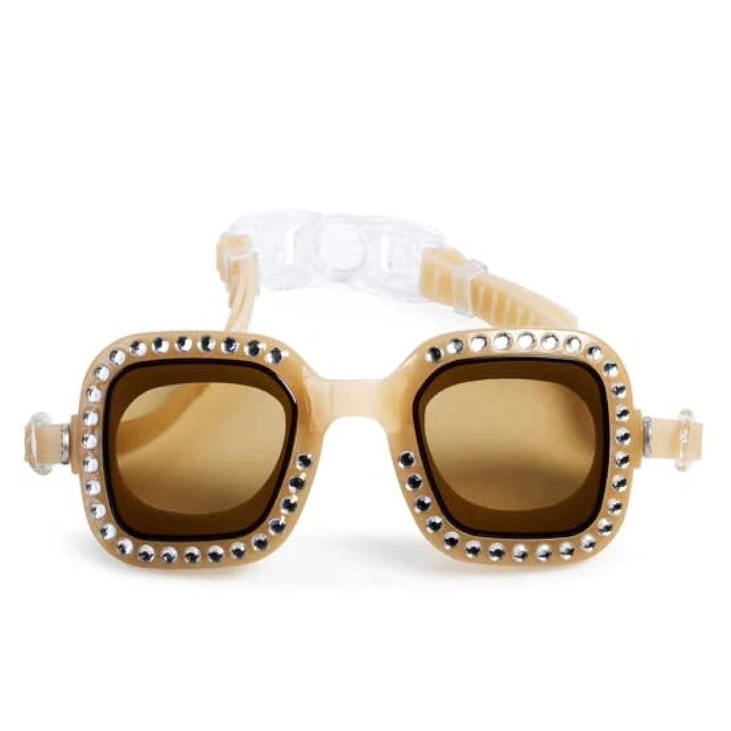 Bling2O Adult Swimming Goggles 100% Silicone Anti Fog UV Protection +13Yrs - Opal Vibrancy