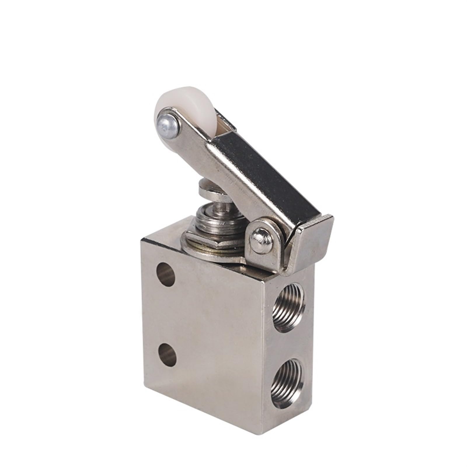 Vannes mécaniques manuelles et pneumatiques Soupape d'échappement mécanique TAC2-31P-34C 2P3W, levier à rouleau, raccords filetés femelles 1/8"(6mm)