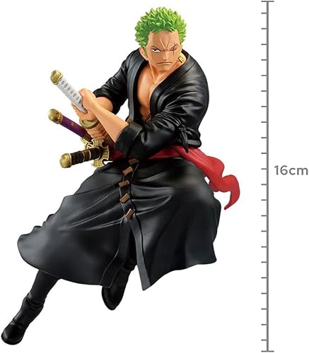 Miniatura 2 de Banpresto - Una pieza - Roronoa Zoro, figura de colección de discos de batalla de Bandai Spirits