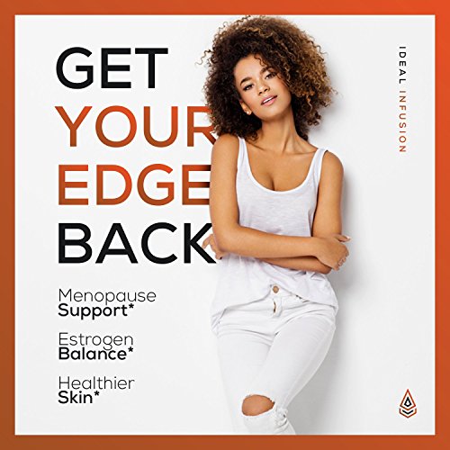 Ideal Infusion Estrogen Blocker For Men And Hormone Balance For Women: Dim 300Mg Supplement With Iodine - Lean Muscle Mass, Liver Health, Thyroid Support (60 Servings) Vegan #TOP4