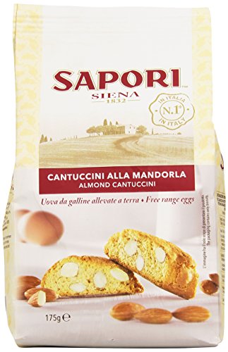 Biscotti Italian Biscuits | Cantuccini Almond Biscotti | Try the Classic Almond Biscuits from Tuscany | Italian Almond Cookies | 6.17 Ounce Total Weight