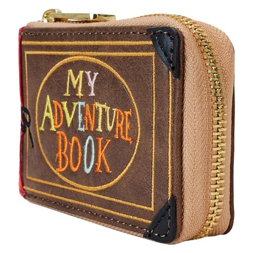 Loungefly Up 15th Anniversary Adventure Book Accordion Zip Around Wallet, Black2