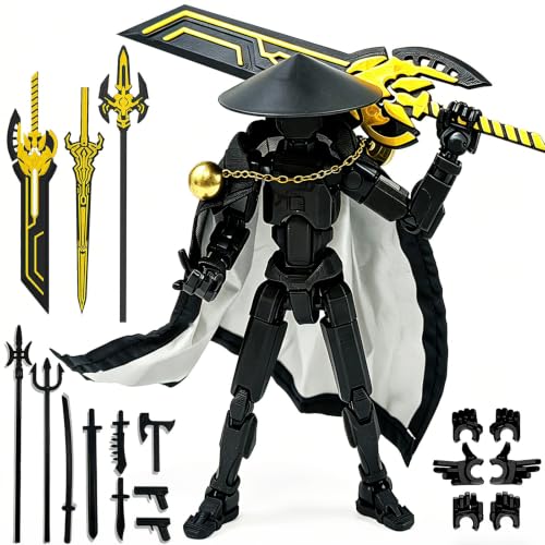 Image of Feetcant Titan 13 Action Figure,Nova 13 Action Figure,3D Desktop Display | T13 Action Figure for Home Office Decor,Gaming Setup,Photo Props,Birthday Gifts and Collectible Shelf Display