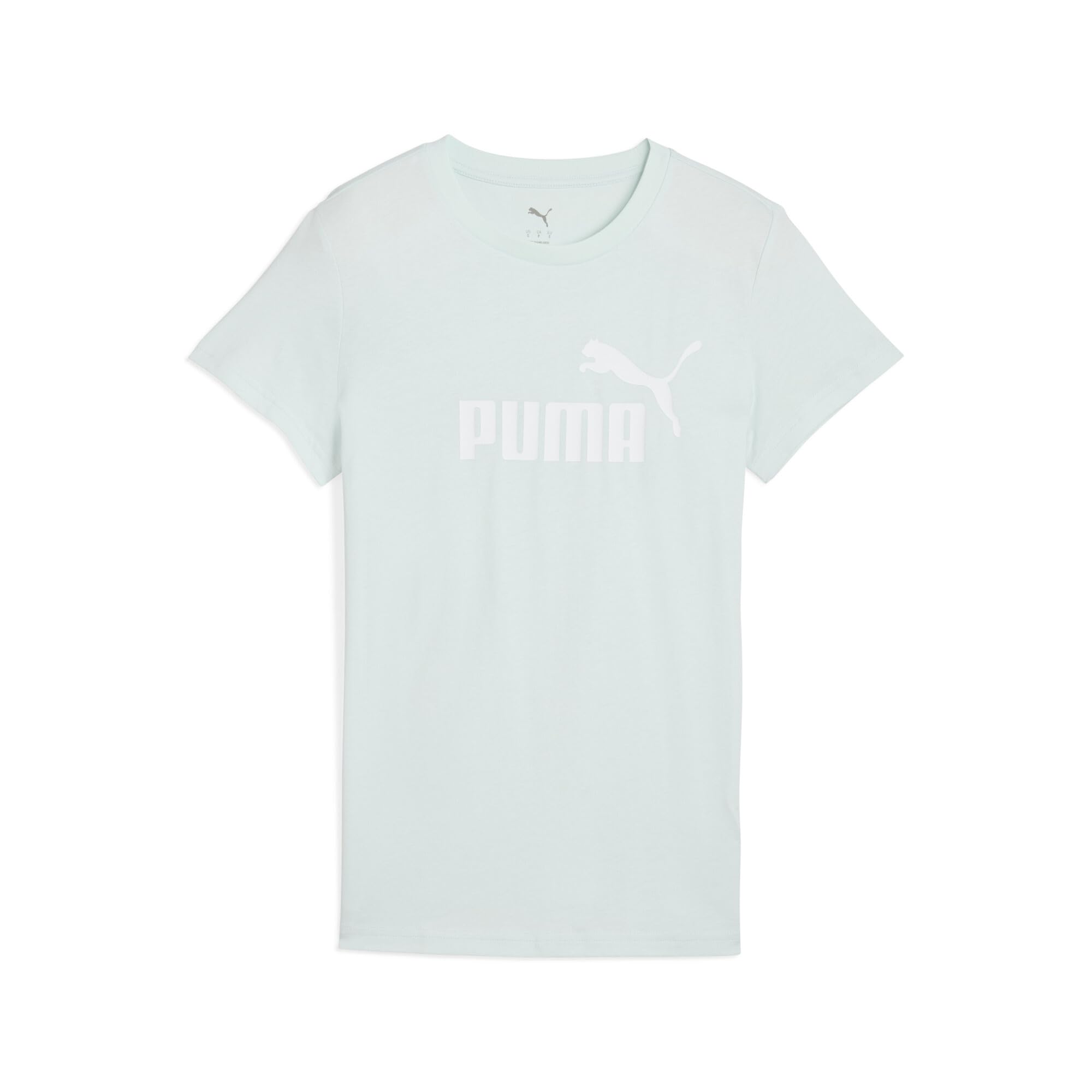 PUMA Unisex No. 1 Logo (S) Tees, Peaceful Blue, XS EU