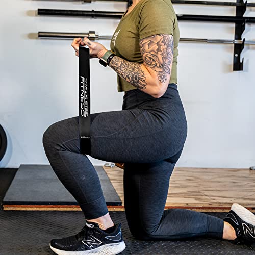 Image of Serious Steel Fitness Mini Resistance Loop Bands | Rehab and Prehab Stretch Bands | 12 inch Exercise Workout Bands (Sets of 5 Pack and Sets of 10 Pack Trainer Options Available!)