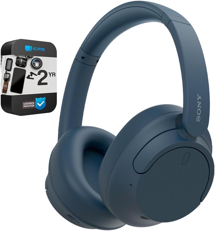 Sony – WH-CH720N Wireless Noise Canceling Headphones – Blue (Renewed)