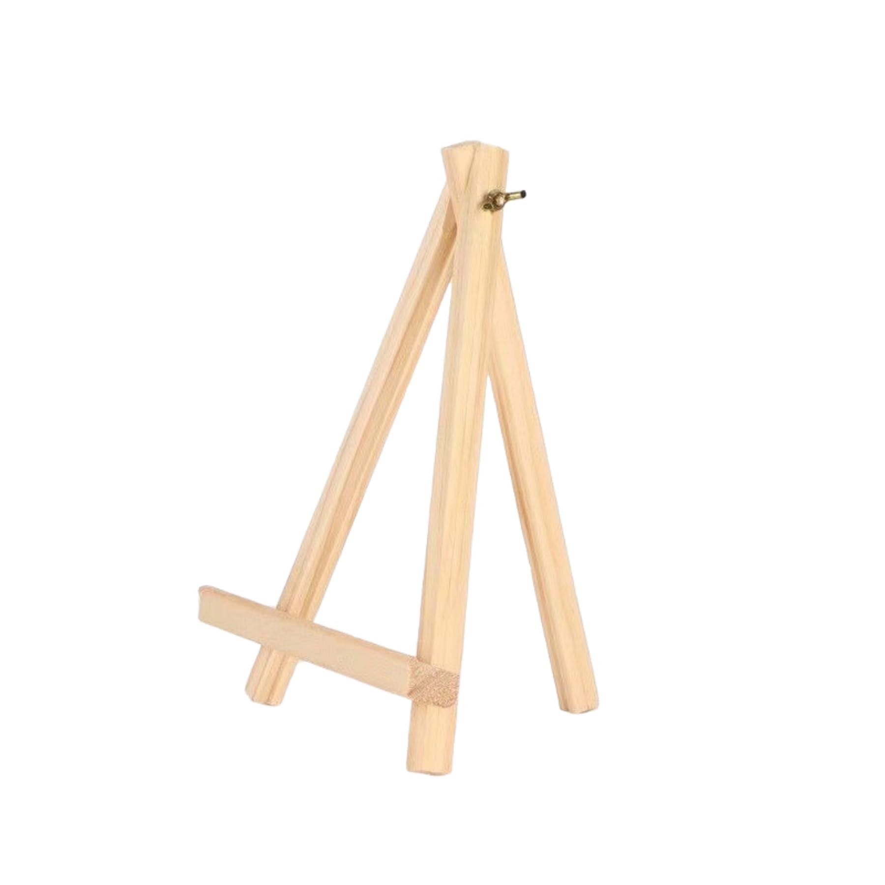 SARBUTER Simple Wooden Easel Stand, Wood Tabletop Display Easels, Portable Outdoor Sketching Easel for Displaying Photos Decorative Paintings Art Crafts (1 Piece Wood Easels)