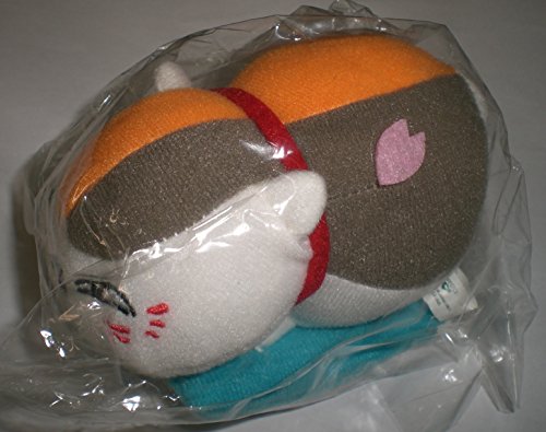 一番くじ 夏目友人帳 続ニャンコ先生の徒然帳 F賞 手のひらマスコット (座布団:水色) 単品