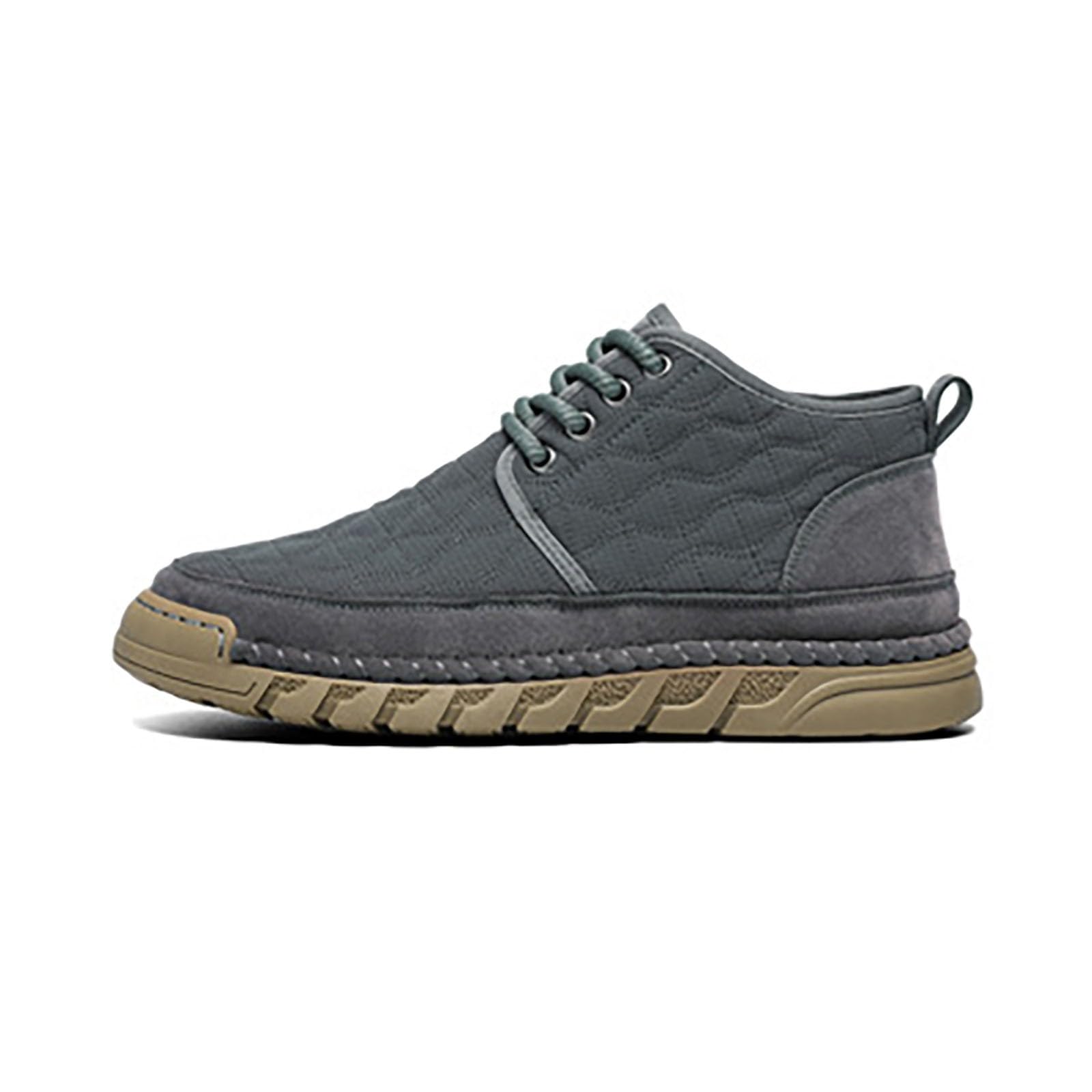 Wanderstiefel Herren Breiter Fuß, Trekkingstiefel Rutschfest Outdoor