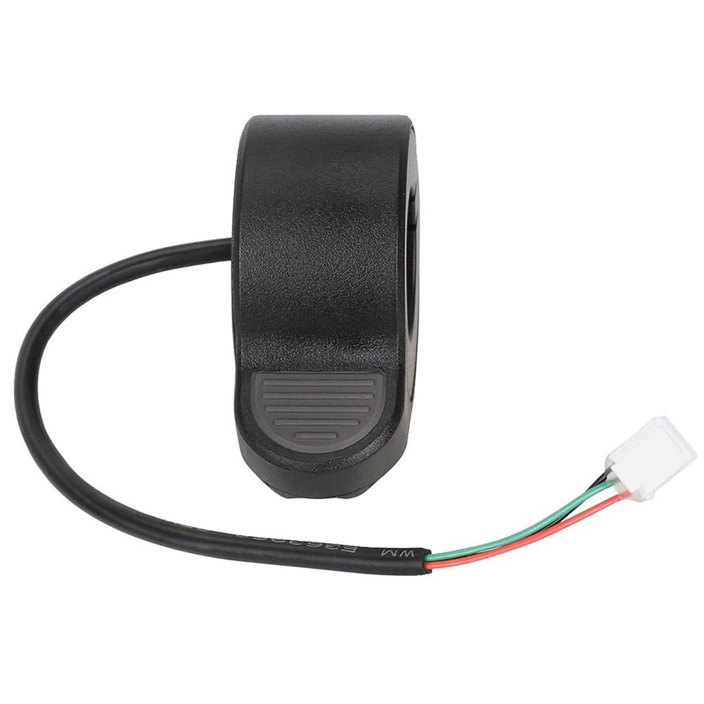 Acelerador de acelerador de pulgar eléctrico 4 Lite 2ª generación para pieza de repuesto, color negro