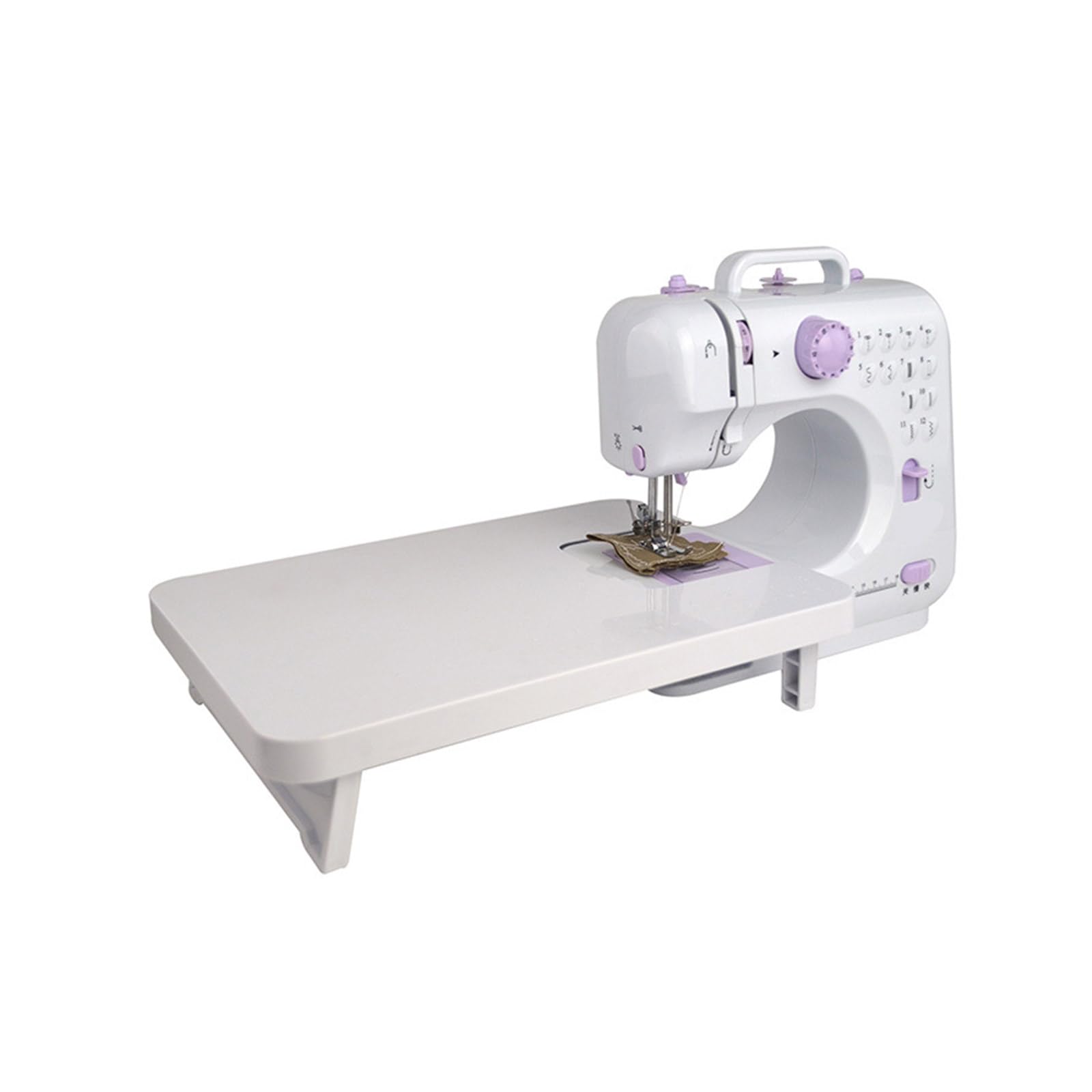 Mesa de extensión universal para máquina de coser con construcción ABS para la mayoría de los modelos para facilitar la costura