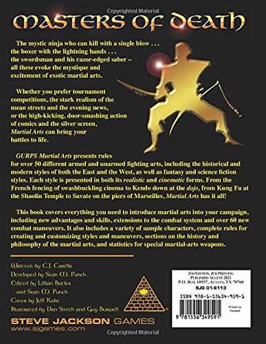 GURPS Martial Arts: For Third Edition - Image 2