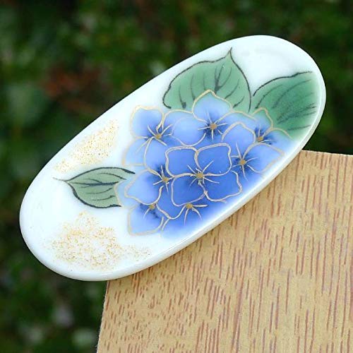 Amazon | 花移ろい箸置き あじさい 陶あん | 京焼清水焼 | 箸置き