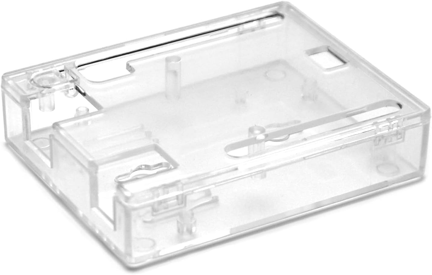 Transparent Clear UNO R3 R4 Case Enclosure Box Compatible with UNO R3 / UNO R4 | Protective Acrylic Computer Housing Cover for DIY Electronics, Robotics, IoT Projects (EK1655, Pack of 1)-picture-17