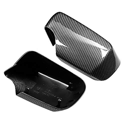 Protection de rétroviseur pour E46 en fiber de carbone brillante