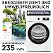 Bomann® Wärmepumpentrockner 8kg | kein Wasseranschluss nötig | Trockner m. Antiknitterfunktion | Wäschetrockner 15 Programme | Kondenstrockner | umweltfreundliches Kühlmittel R290 | WPT 7154 weiß