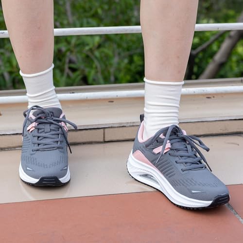 Image of Autper Plantar Fasciitis Shoes Women Walking Arch Support Tennis Casual Athletic Nurse Orthotic Sneakers for Foot Pain Relief