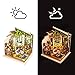 Rolife Dollhouse DIY Miniature Set Garden House LED Model Building Kit Hobby CraftHome Decor-Christmas Birthday Gifts for Women Friends (Miller's Garden)