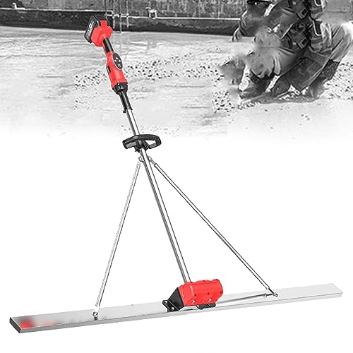 Kit Vibrante massetto calcestruzzo Massetto in Potente Strumento elettrico per la finitura del Strumento elettrico per la finitura del calcestruzzo, righello per livellamento della superfici