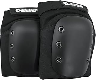 Bont Adult PRO Knee Skate Pads Protection for Inline skate, Roller Derby, Roller Skate, Park Skate, Ice Skate, Skateboard, Scooter (Small)