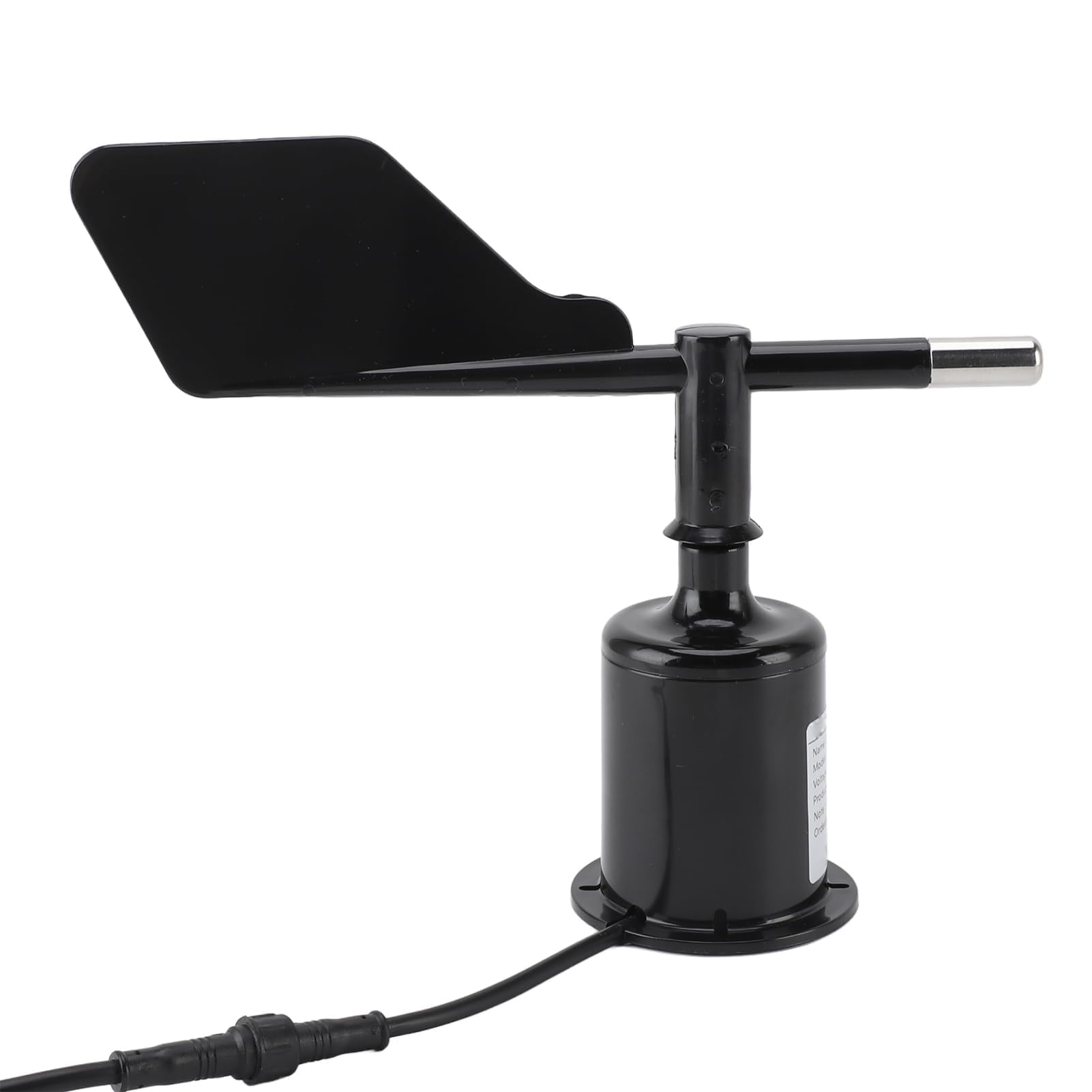 Garten-Windrichtungssensor, Robustes ABS-Material, Kompaktes und Tragbares Design für 360-Grad-Anemometersensor für Wettervorhersage (DC 5 V)