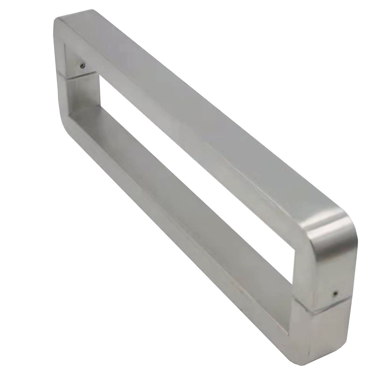 Door Handle Stainless Steel Square Push Pull Modern Door Handle,Modern Commercial Entry Door Handle For Sliding Glass Shower/Barn Door/Interior Exterior Door Hardware Accessories,E-L:92.5Cm(36.4In)/9