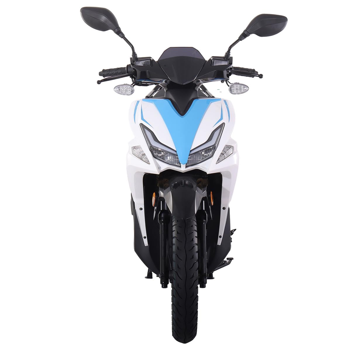 X-PRO Saipan 200 EFI Electronic Fuel Injection Moped Scooter with 14