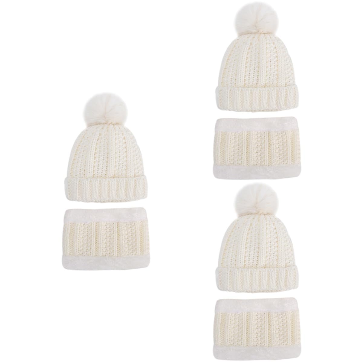 Gorro para niños Traje Infantil Gorro Tejido recién Nacido Sombrero de Invierno Gorro de Papá Noel Trajes de bebé Gorro cálido para bebé. Bufanda Sombreros Acrílico