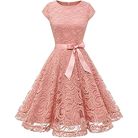 Summer Lace Short Sleeves Party Dress Cover