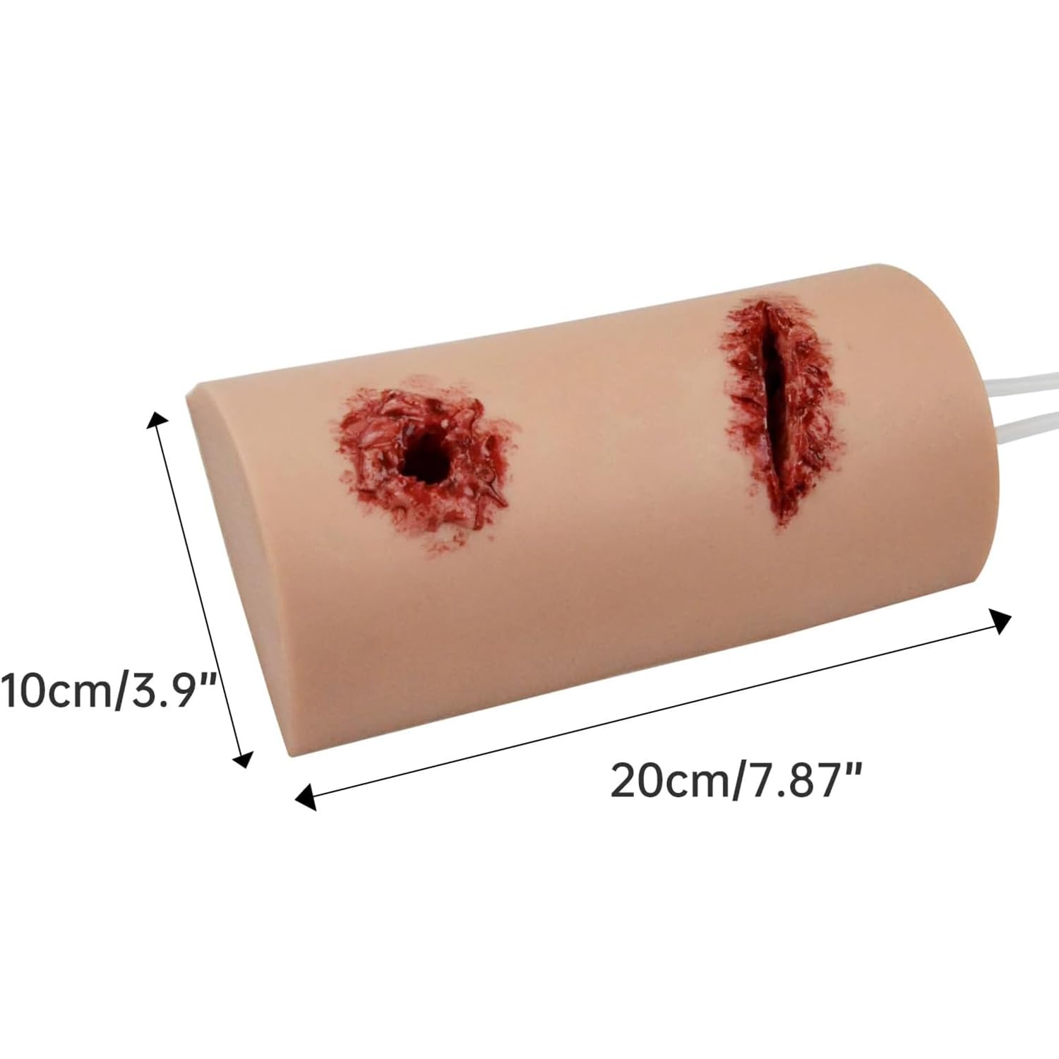 COYEUX Entrenador para Vendaje de heridas, simula el Vendaje de heridas y el Uso de torniquetes, Entrenamiento para el Vendaje de heridas, para Clases de Medicina