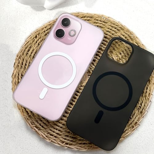 Image of COLORflow Back Cover Compatible with Oppo A5 Pro 5G / A5 Pro 4G | White Matte Finish | MAG-Safe | Slim Soft Touch Case with Anti-Slip Grip & Camera Protection