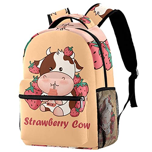 Sac à dos homme femme rose feuilles multicolores résistant contre le désordre