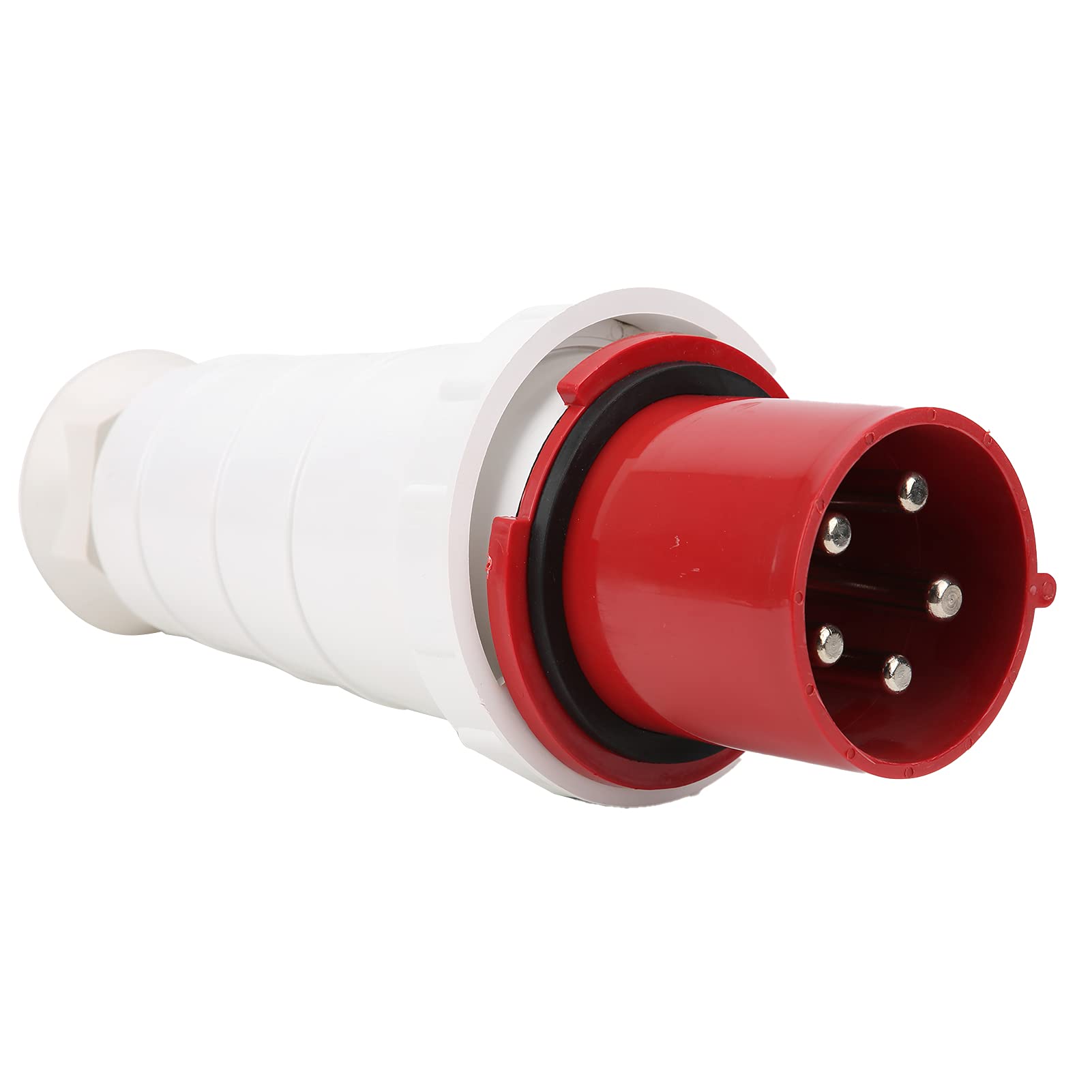 Prise Industrielle, Prise Murale, 380-415V 125A Connecteur Industriel 3P+N+E 5 Broches Prise D'alimentation IP67 étanche pour L'aviation Câbles d'alimentation