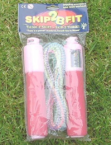 Skip2bfit pink counting skipping rope